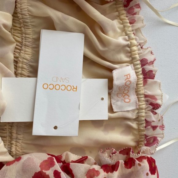 Rococo Sands Floral Ruched Dress - Picture 3 of 3